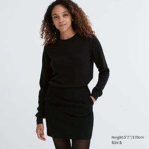UNIQLO Black 100% Cashmere Sweater | Size S